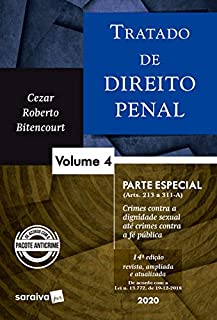 Livro Tratado de Direito Penal - Vol. 4 - 14ª edição de 2020