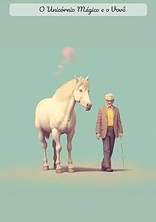 Livro O Unicórnio Mágico e o Vovô: A Aventura Encantadora do Vovô e o Unicórnio Mágico.