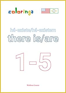 Livro Como usar There To Be no Presente em Inglês: Livros de Exercícios para Aprender Inglês em Casa - Coloringa (1 Livro 5)