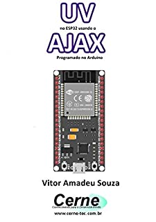 Livro UV no ESP32 usando o AJAX Programado no Arduino