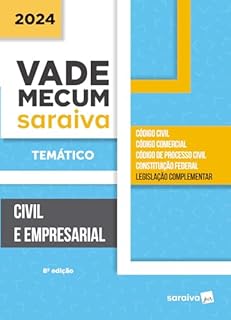 Livro Vade Mecum Civil e Empresarial Temático - 8ª edição 2024