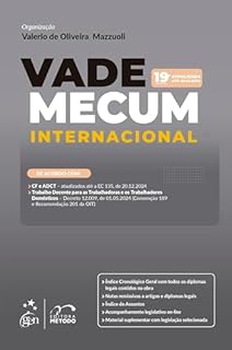 Livro Vade Mecum Internacional - 19ª Edição 2025