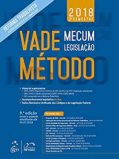 Livro Vade Mecum Método - Legislação 2ª Semestre 2018