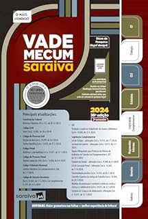 Livro Vade Mecum Saraiva Tradicional - 38ª edição 2024