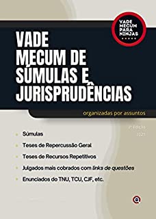 Livro Vade Mecum de Súmulas e Jurisprudência - Col. Vade Mecum para Ninjas - 3ª Edição 2021