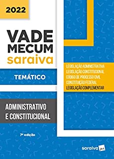 Livro Vade Mecum Temático - Admistrativo e Constitucional - 7ª edição 2022