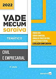 Livro Vade Mecum Temático - Civil e Empresarial - 6ª edição 2022