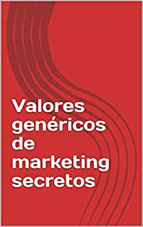 Livro Valores genéricos de marketing secretos