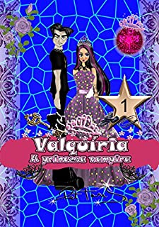 Livro Valquíria a Princesa Vampira para meninas