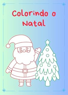 Livro Vamos Colorir o Natal