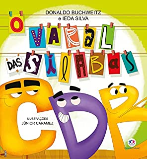 Livro O varal das sílabas - B, C e D