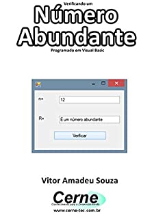 Livro Verificando um Número Abundante Programado em Visual Basic