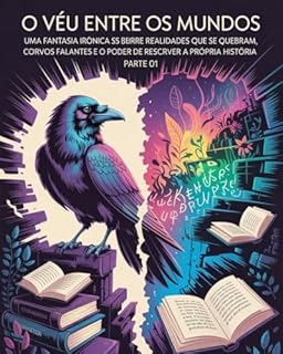 Livro O Véu Entre os Mundos: Uma Fantasia Irônica Sobre Realidades Que Se Quebram, Corvos Falantes e O Poder de Reescrever a Própria História