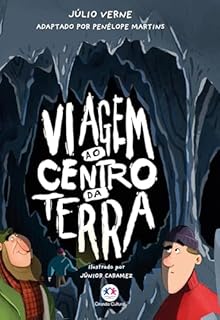 Livro Viagem ao centro da Terra (Clássicos ilustrados)