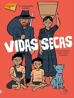 Livro Vidas secas em quadrinhos