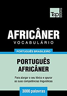 Livro Vocabulário Português Brasileiro-Africâner - 3000 palavras