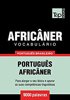Livro Vocabulário Português Brasileiro-Africâner - 9000 palavras