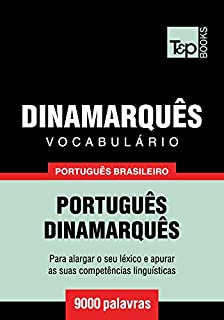 Livro Vocabulário Português Brasileiro-Dinamarquês - 9000 palavras