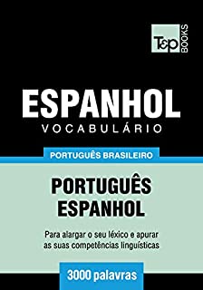 Livro Vocabulário Português Brasileiro-Espanhol - 3000 palavras