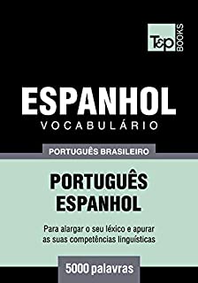 Livro Vocabulário Português Brasileiro-Espanhol - 5000 palavras