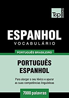 Livro Vocabulário Português Brasileiro-Espanhol - 7000 palavras