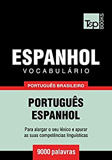 Livro Vocabulário Português Brasileiro-Espanhol - 9000 palavras