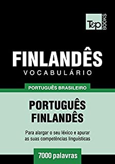 Livro Vocabulário Português Brasileiro-Finlandês - 7000 palavras