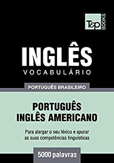 Livro Vocabulário Português Brasileiro-Inglês Americano - 5000 palavras