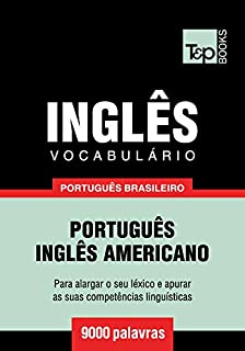 Livro Vocabulário Português Brasileiro-Inglês Americano - 9000 palavras