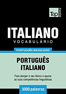 Livro Vocabulário Português Brasileiro-Italiano - 3000 palavras