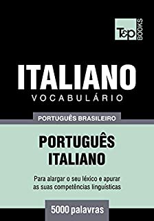 Livro Vocabulário Português Brasileiro-Italiano - 5000 palavras