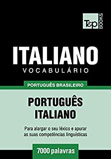 Livro Vocabulário Português Brasileiro-Italiano - 7000 palavras
