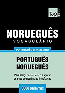Livro Vocabulário Português Brasileiro-Norueguês - 3000 palavras