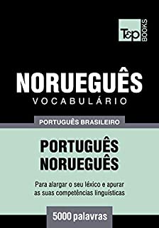 Livro Vocabulário Português Brasileiro-Norueguês - 5000 palavras