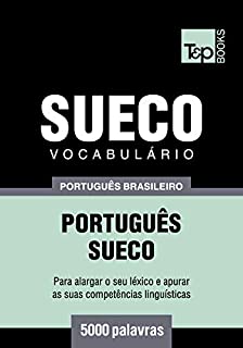 Livro Vocabulário Português Brasileiro-Sueco - 5000 palavras
