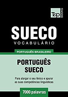 Livro Vocabulário Português Brasileiro-Sueco - 7000 palavras