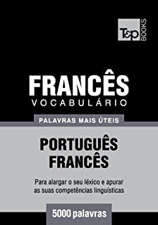 Livro Vocabulário Português-Francês - 5000 palavras mais úteis