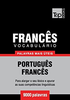Livro Vocabulário Português-Francês - 9000 palavras mais úteis