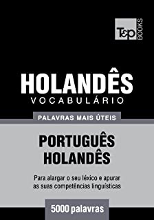 Livro Vocabulário Português-Holandês - 5000 palavras mais úteis