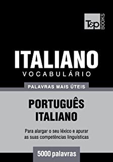 Livro Vocabulário Português-Italiano - 5000 palavras mais úteis