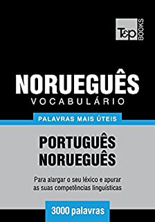 Livro Vocabulário Português-Norueguês - 3000 palavras mais úteis