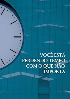 Livro Você Está Perdendo Tempo com o que Não Importa