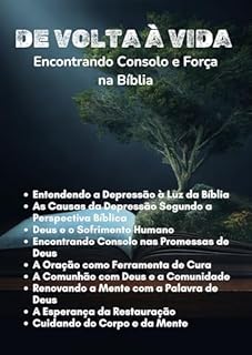 Livro De Volta à Vida: Encontrando Consolo e Força na Bíblia