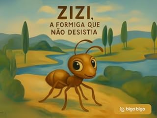 Livro Zizi, a formiga que não desistia (Bigo Bigo Brasil)